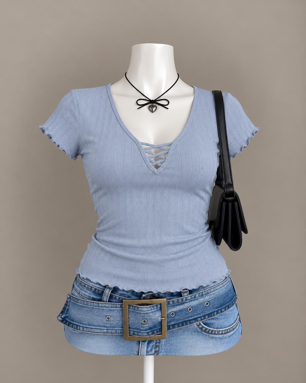 Light Blue Top