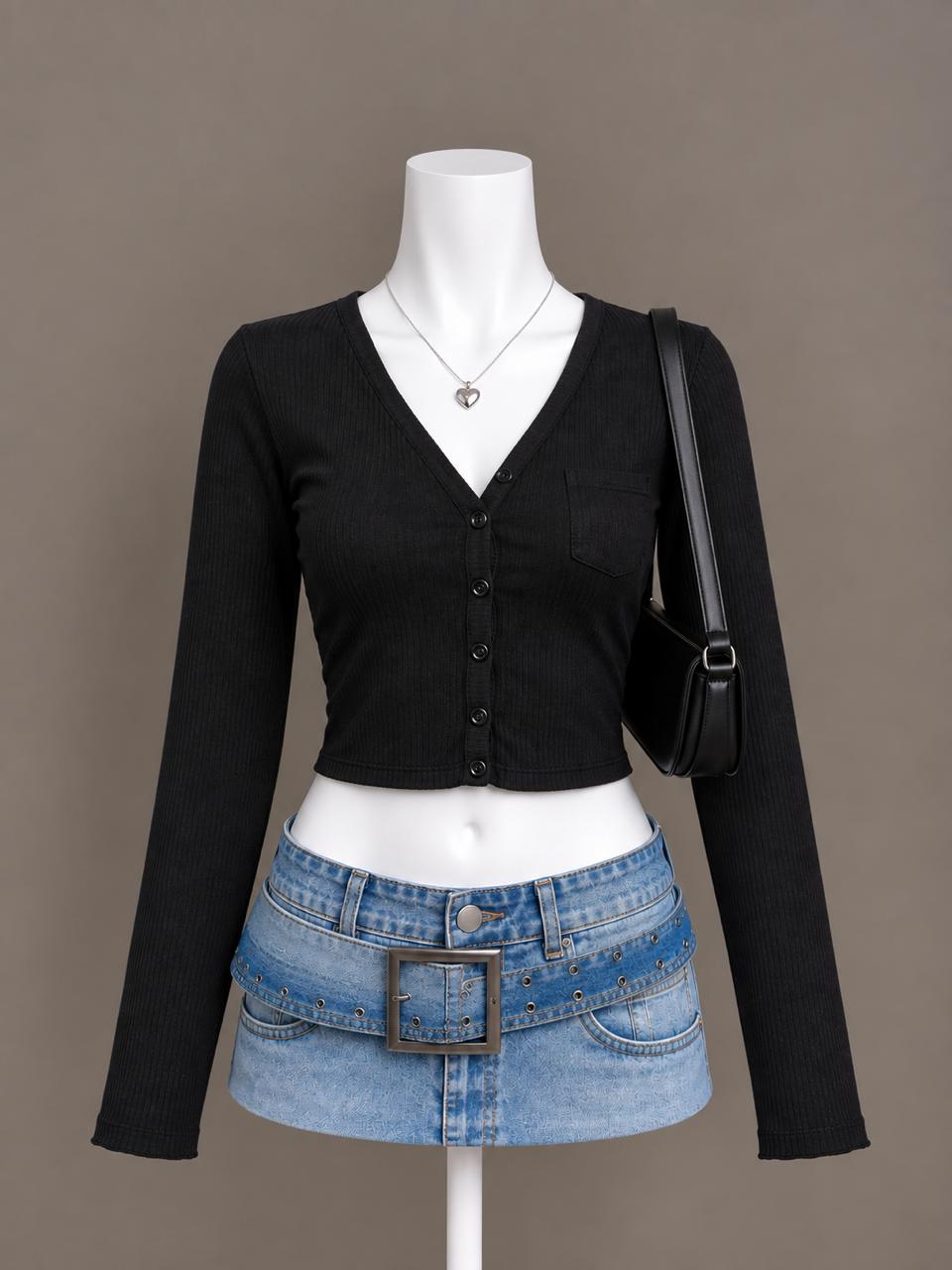 Black Cardigan