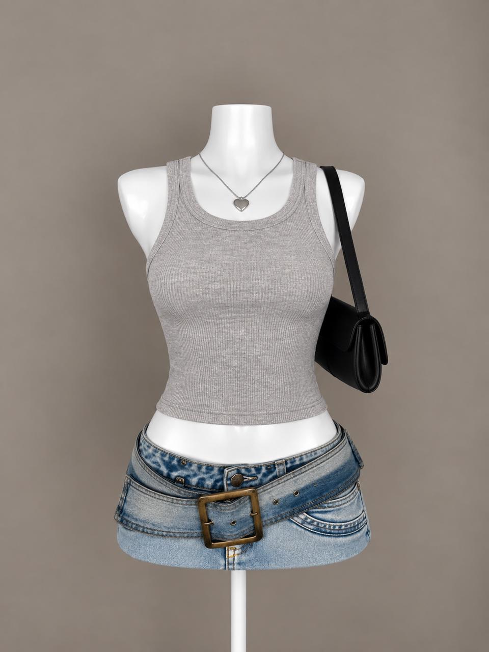 Gray Tank Top