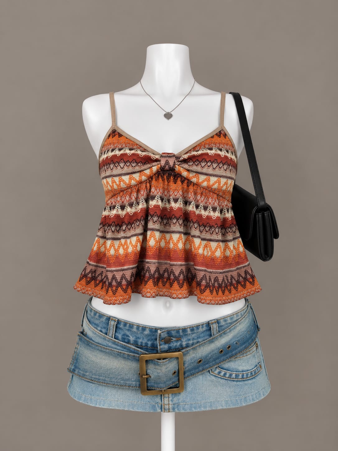 Orange Tank Top