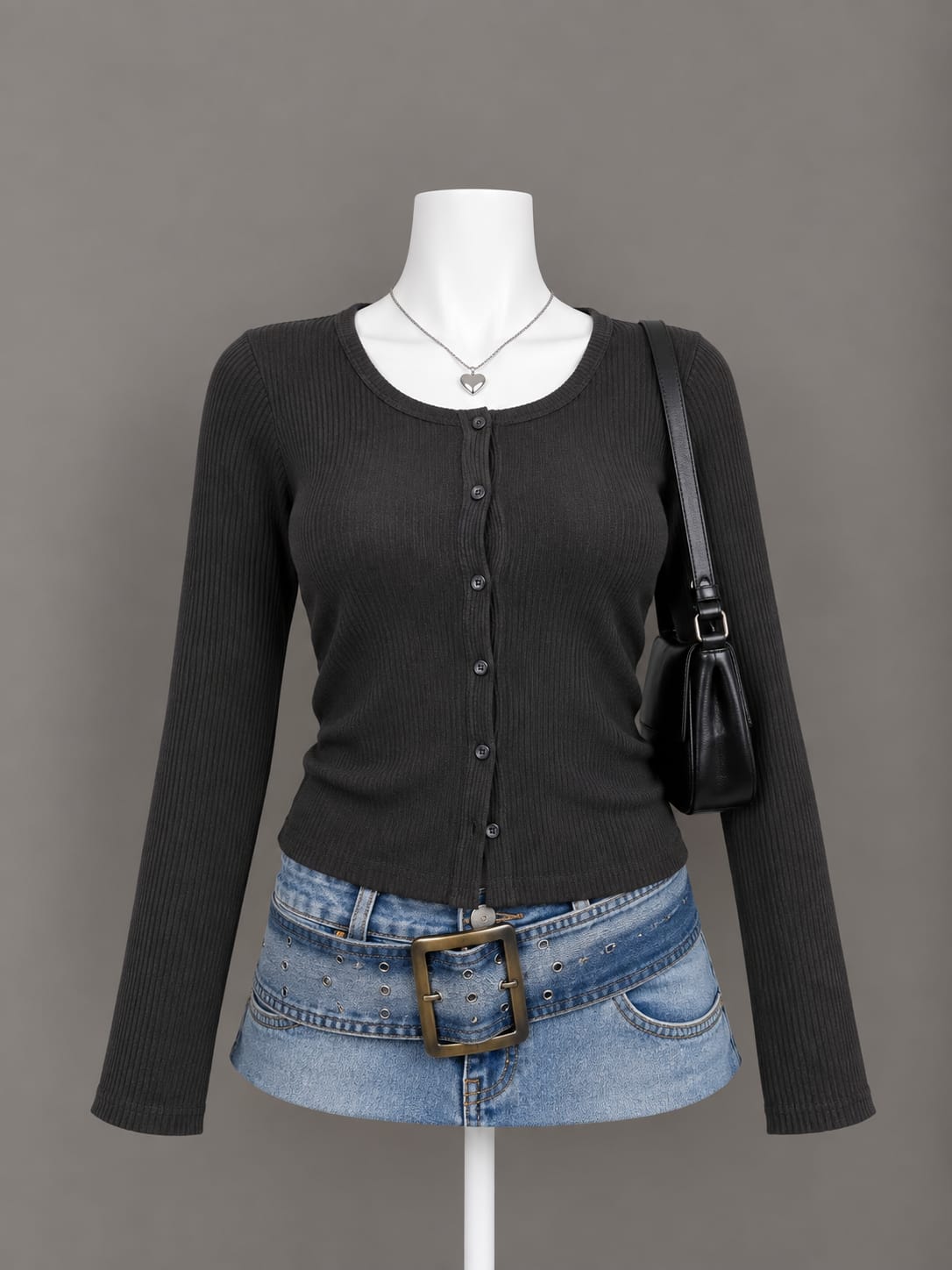 Charcoal Cardigan