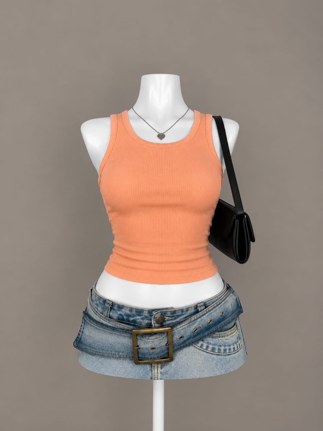 Orange Tank Top