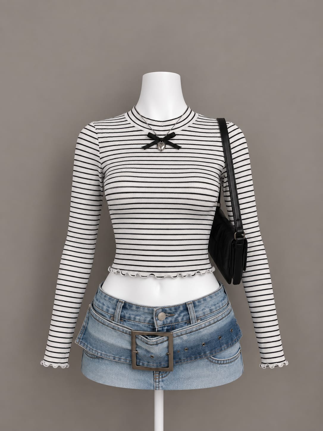 White Crop Top