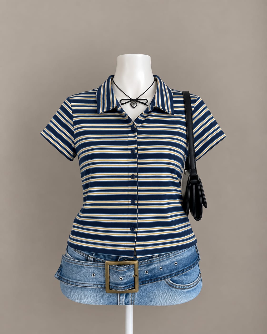 Navy Blue Shirt
