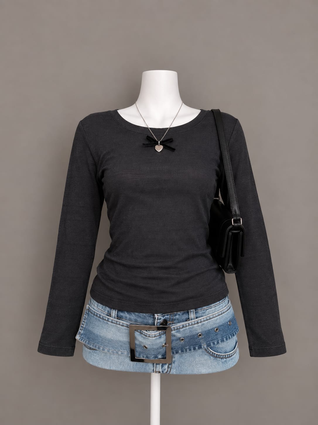 Charcoal Grey Top