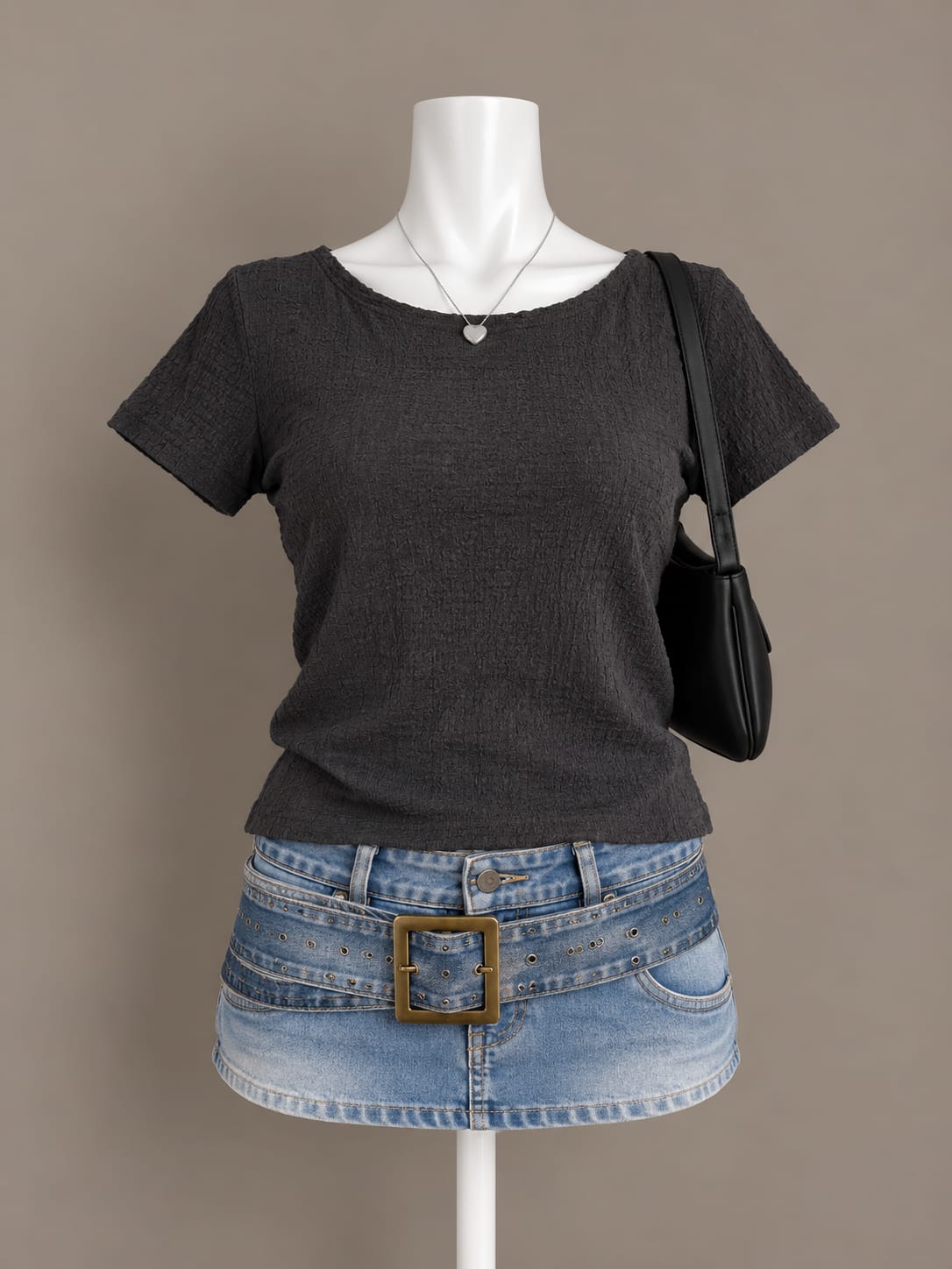 Charcoal Grey Top