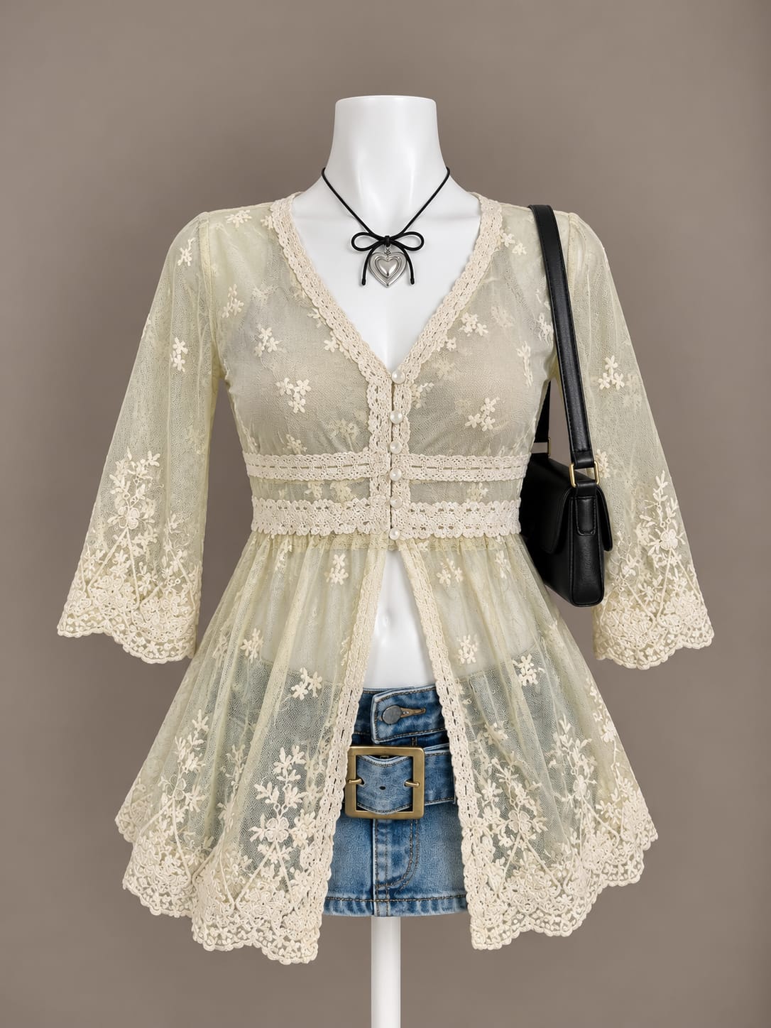 Cream Cardigan
