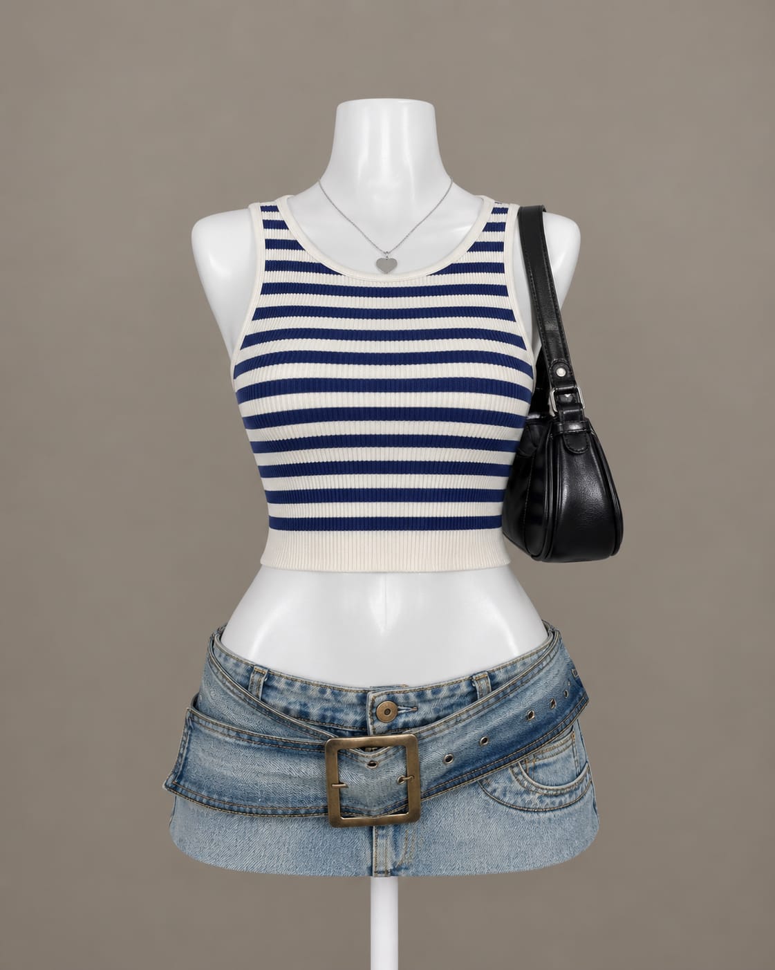 White Crop Top