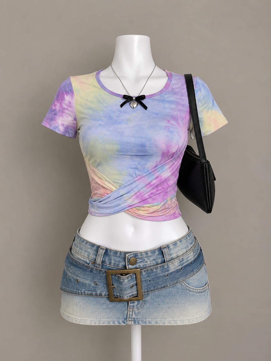 Multicolor Crop Top