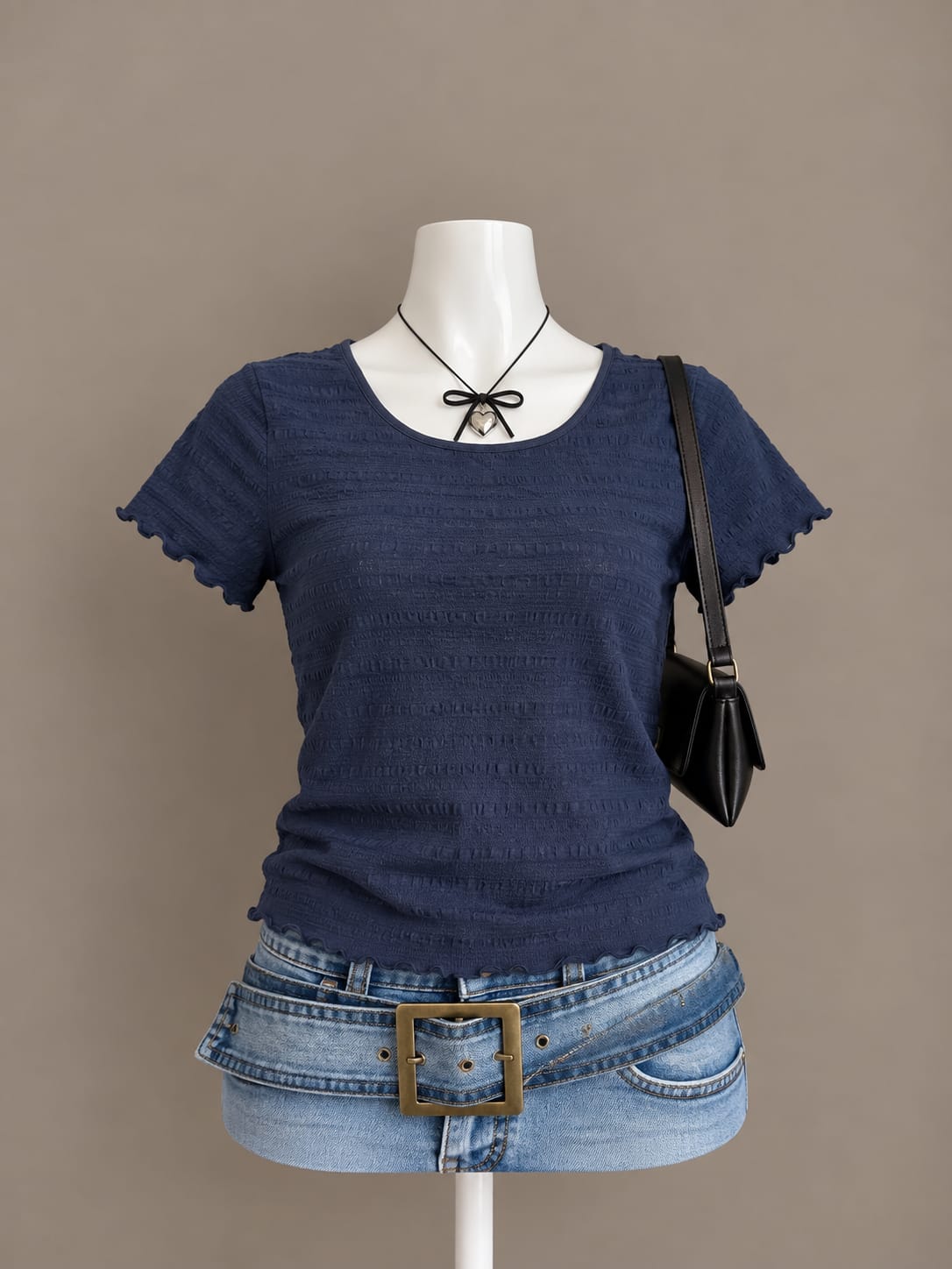 Navy Blue Top
