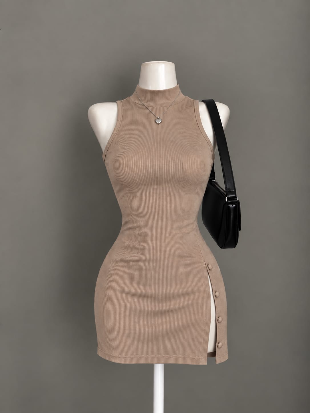 Beige Dress