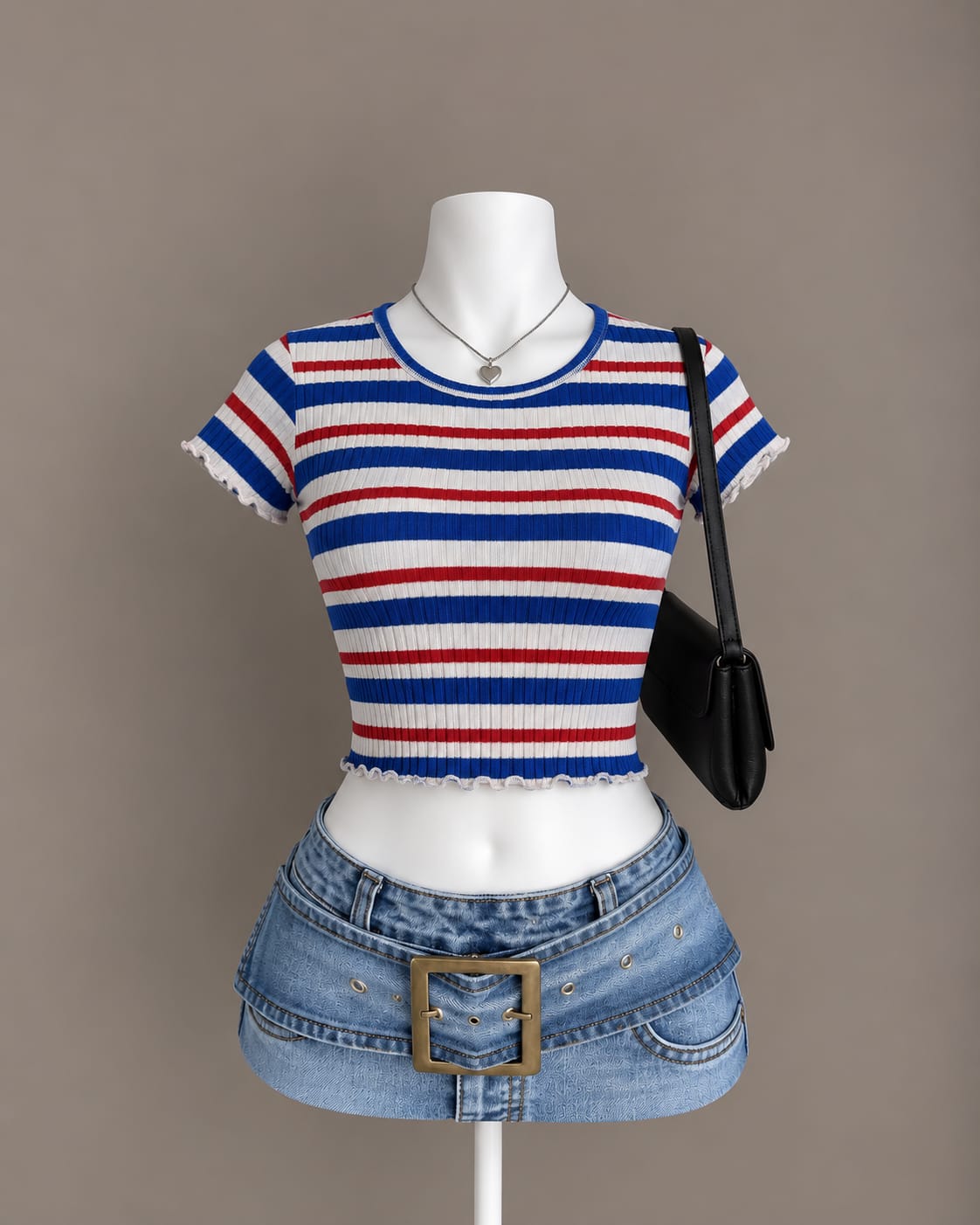White Crop Top