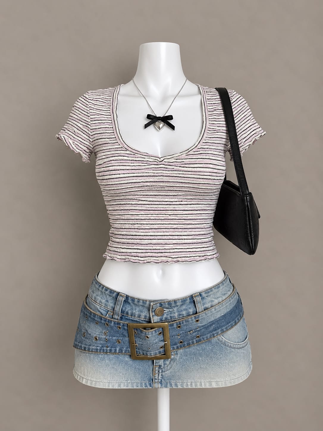 Light Pink Crop Top