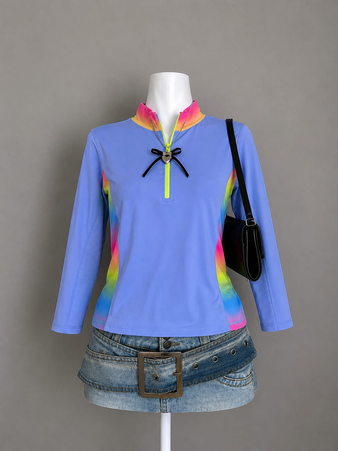 Minimal Blue Button Shirt