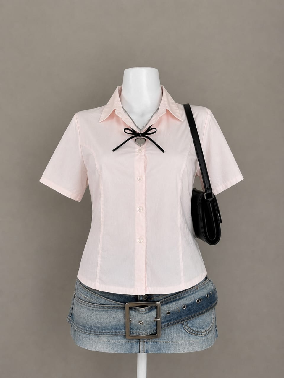 White Sporty Crop Tee