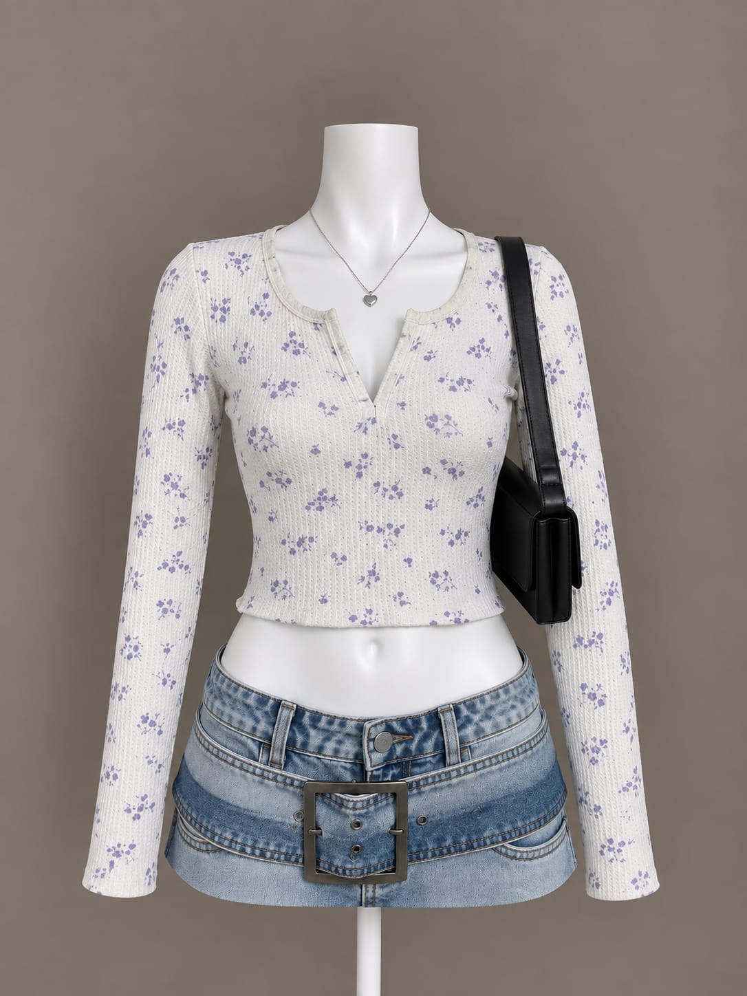 White Crop Top