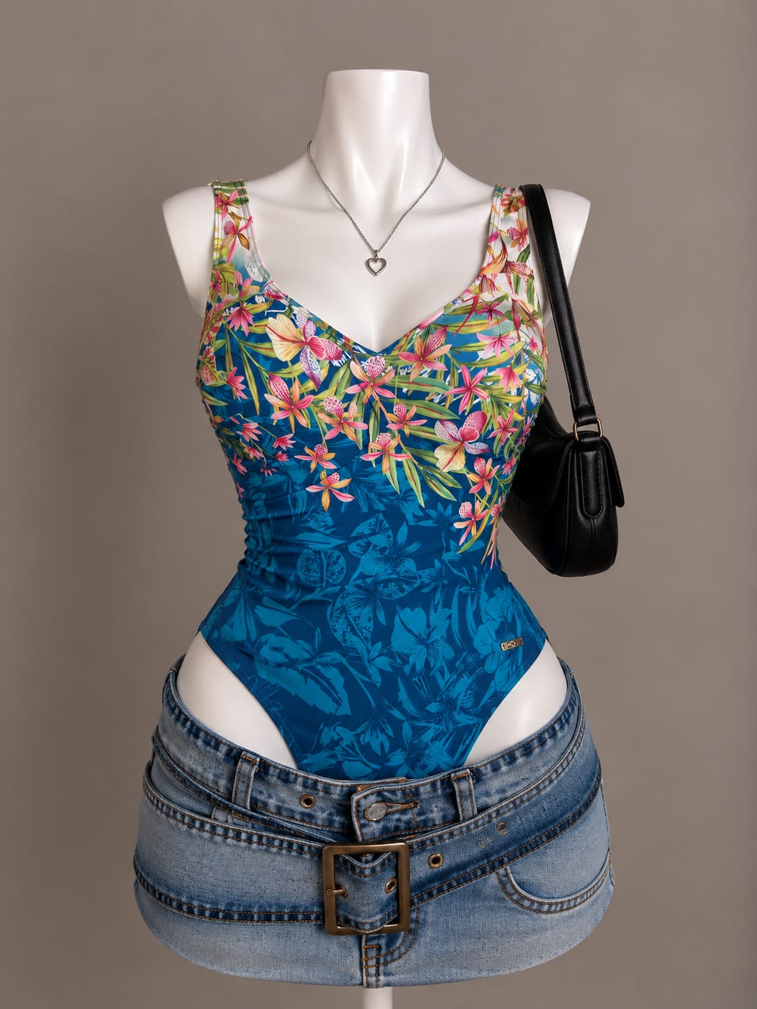 Teal Bodysuit