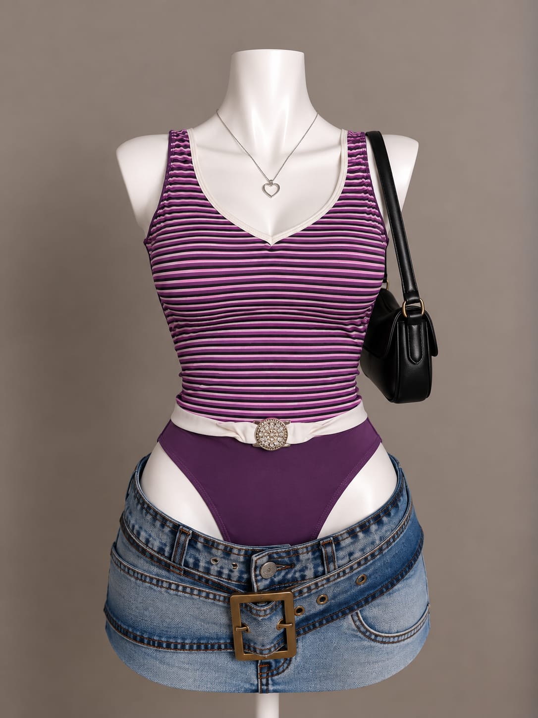 Purple Bodysuit