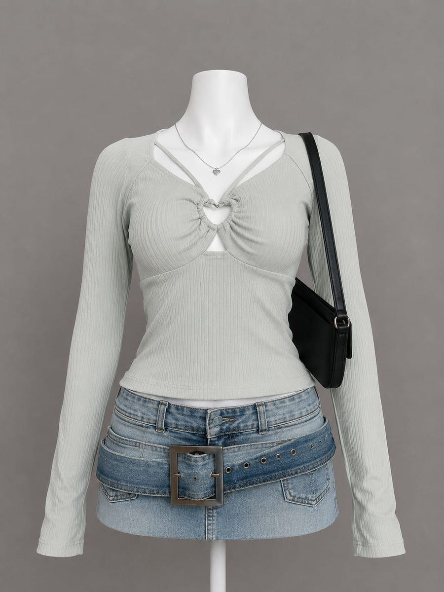 Light Gray Top