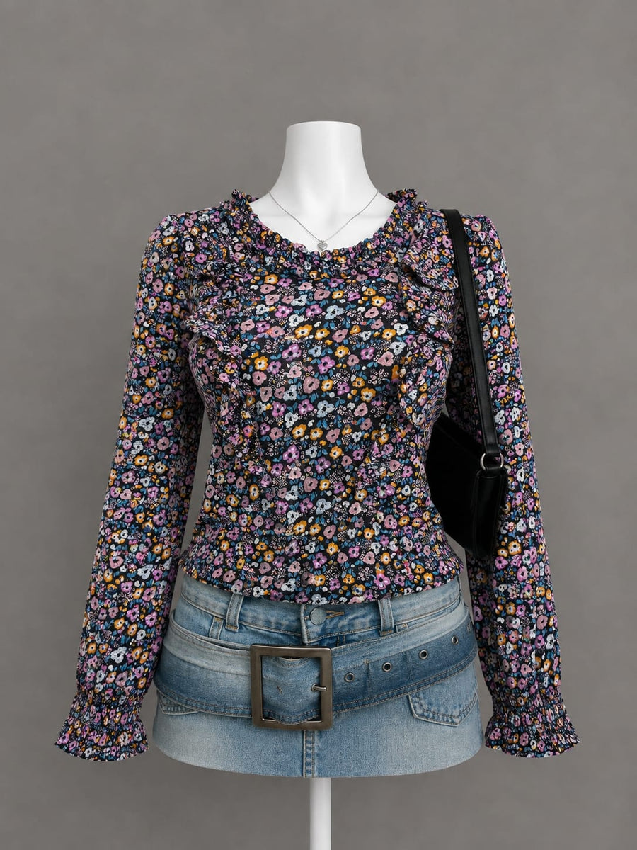 Multicolor Floral Top