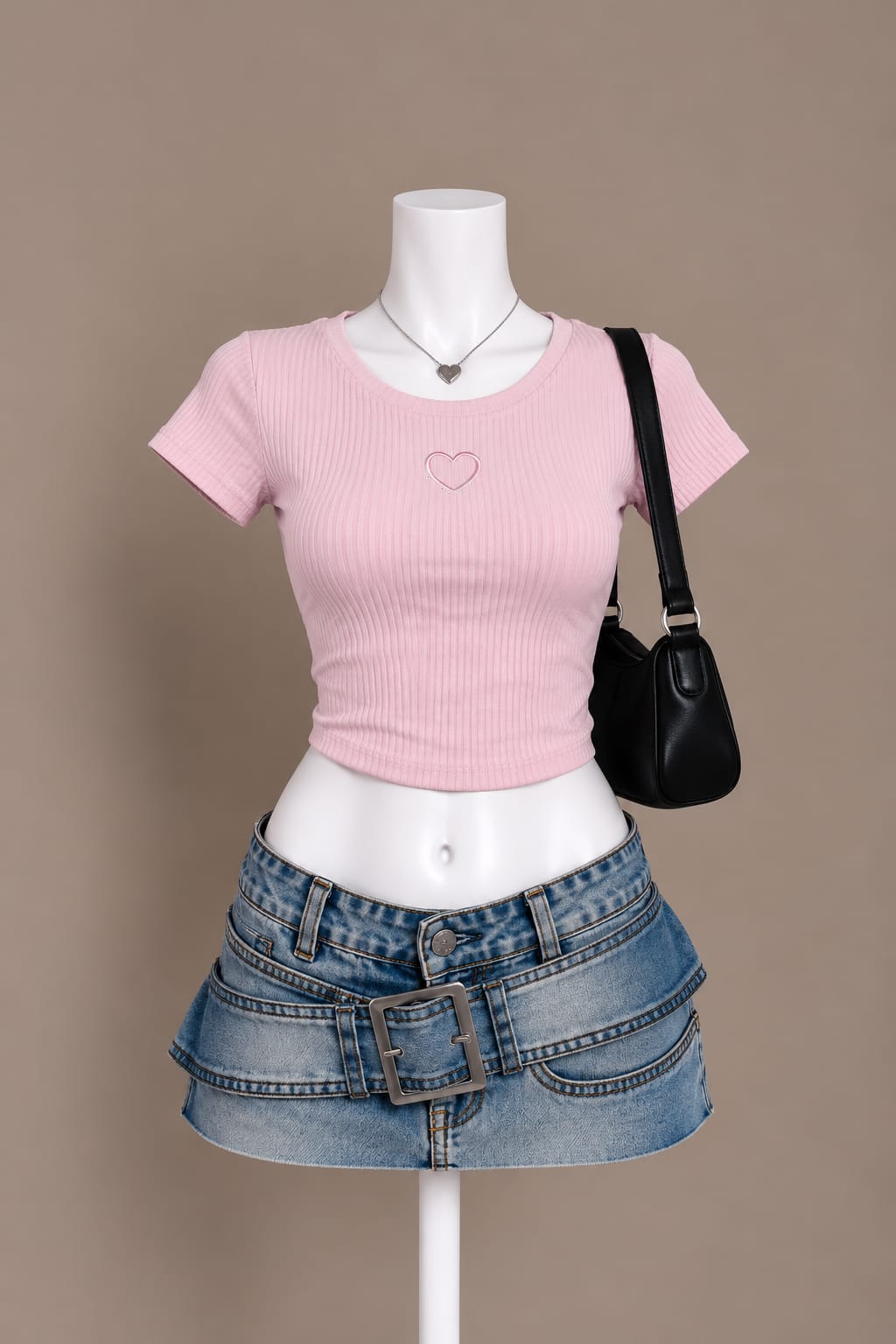 Light Pink Crop Top