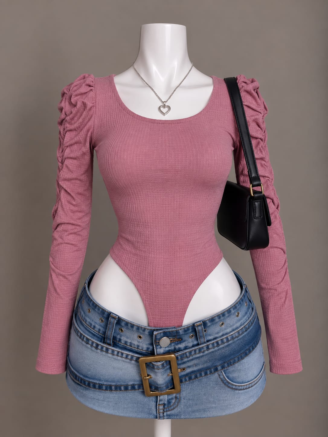 Mauve Bodysuit