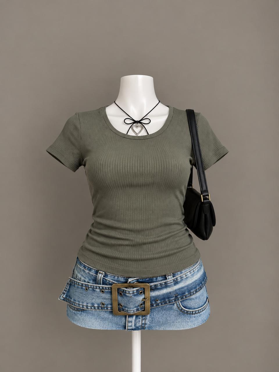 Olive Green T-Shirt