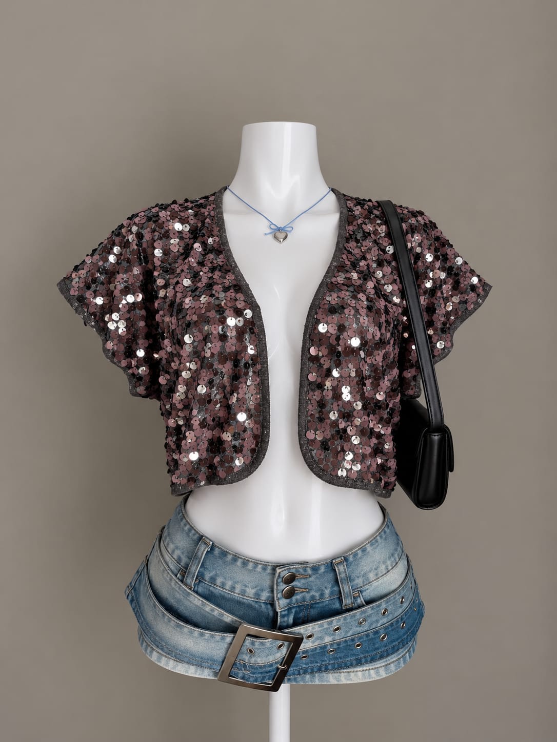 Mauve Shrug
