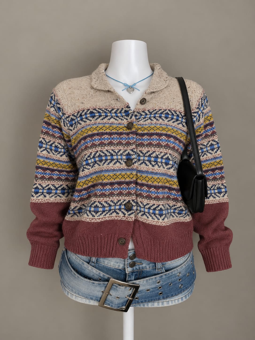 Beige Cardigan