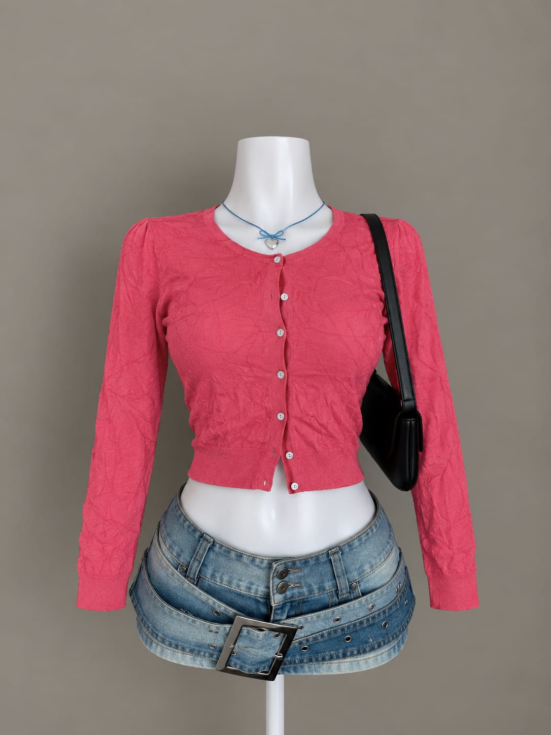 Pink Cardigan