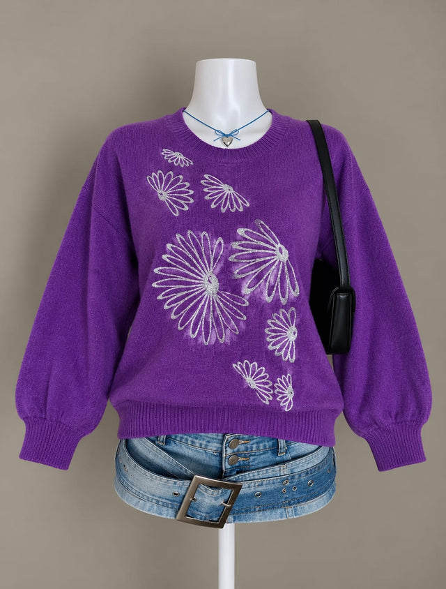 Purple Sweater