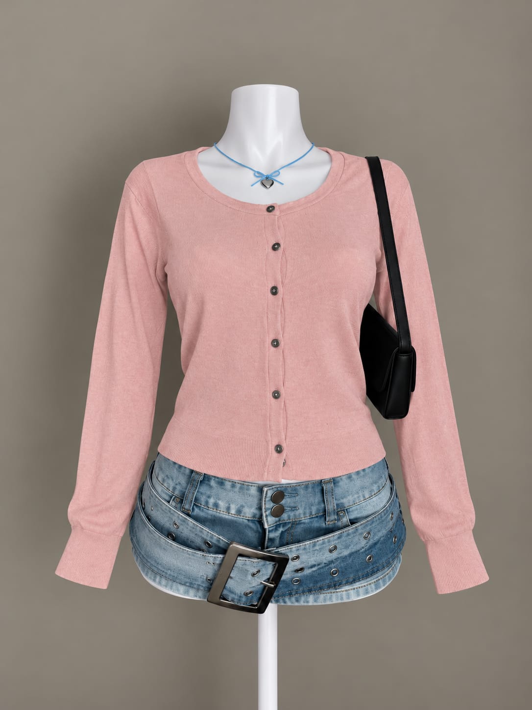Pink Cardigan