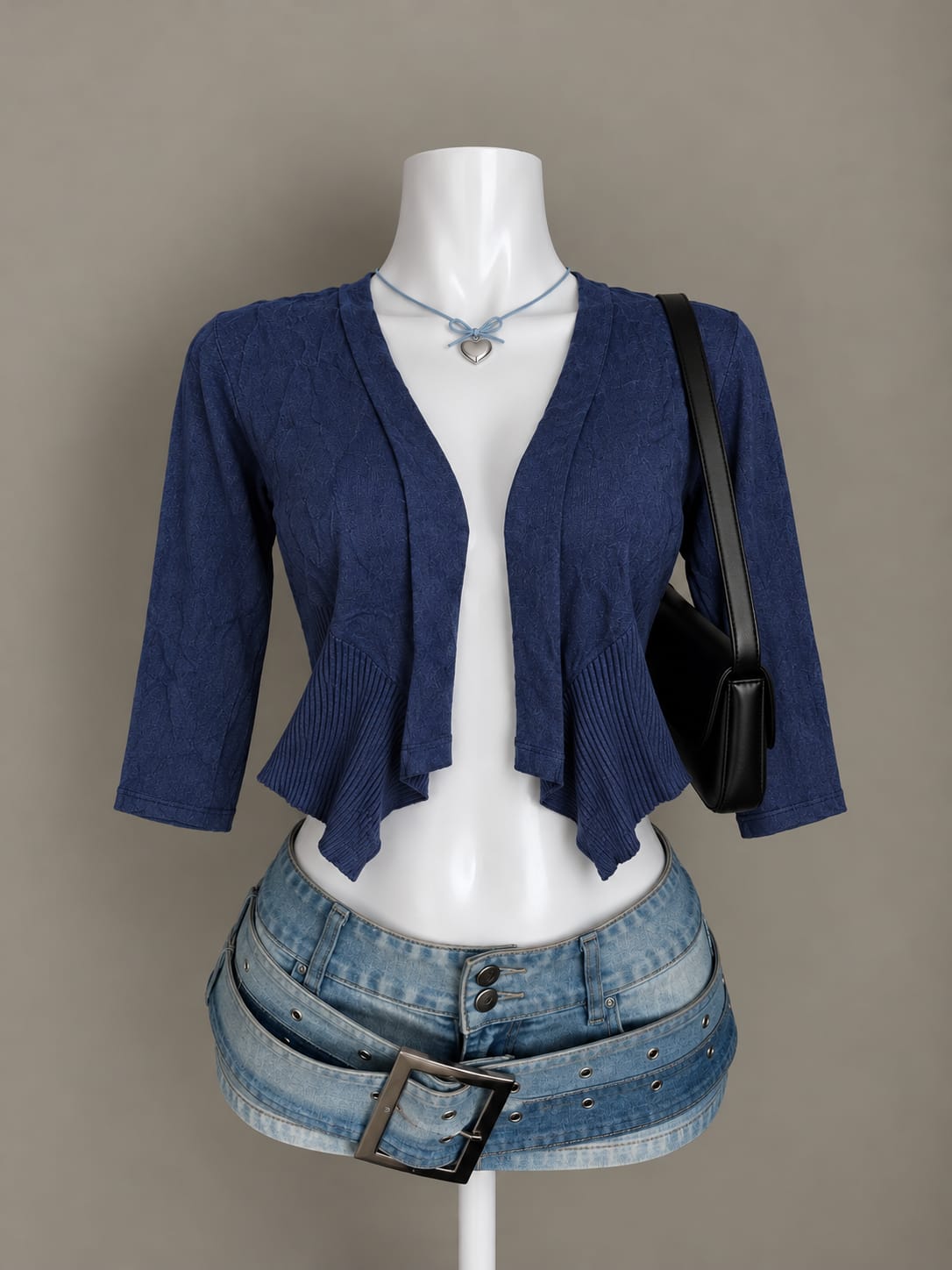 Blue Cardigan