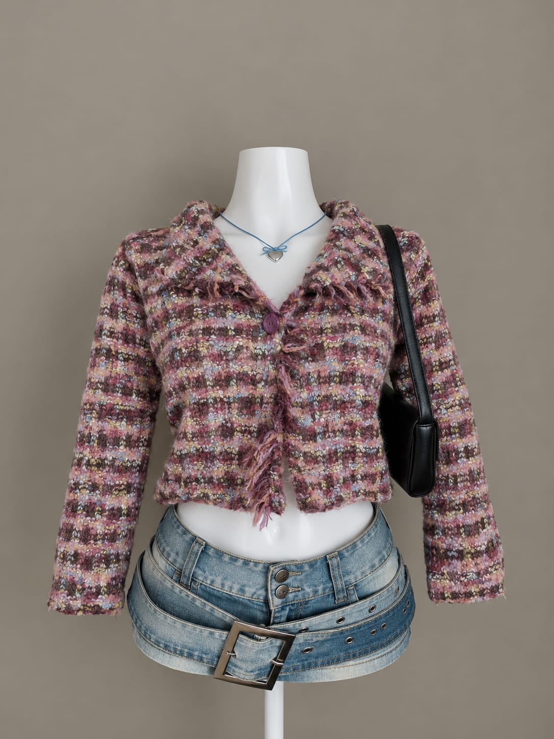 Pink Cardigan