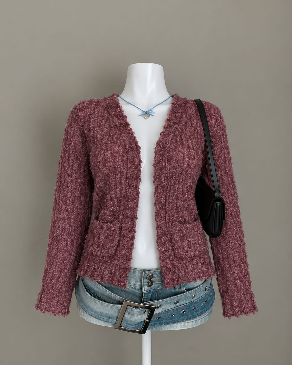 Mauve Cardigan