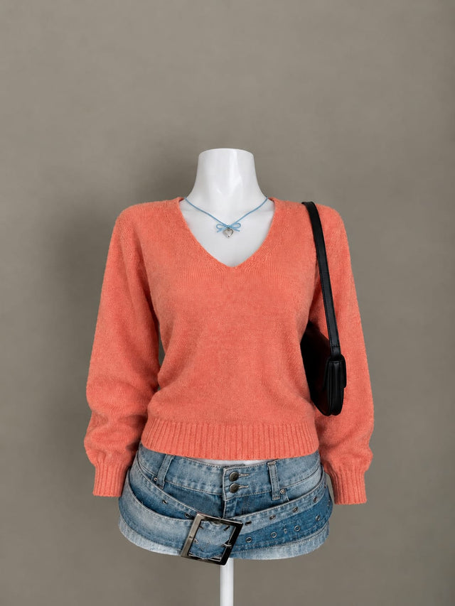 Coral Sweater