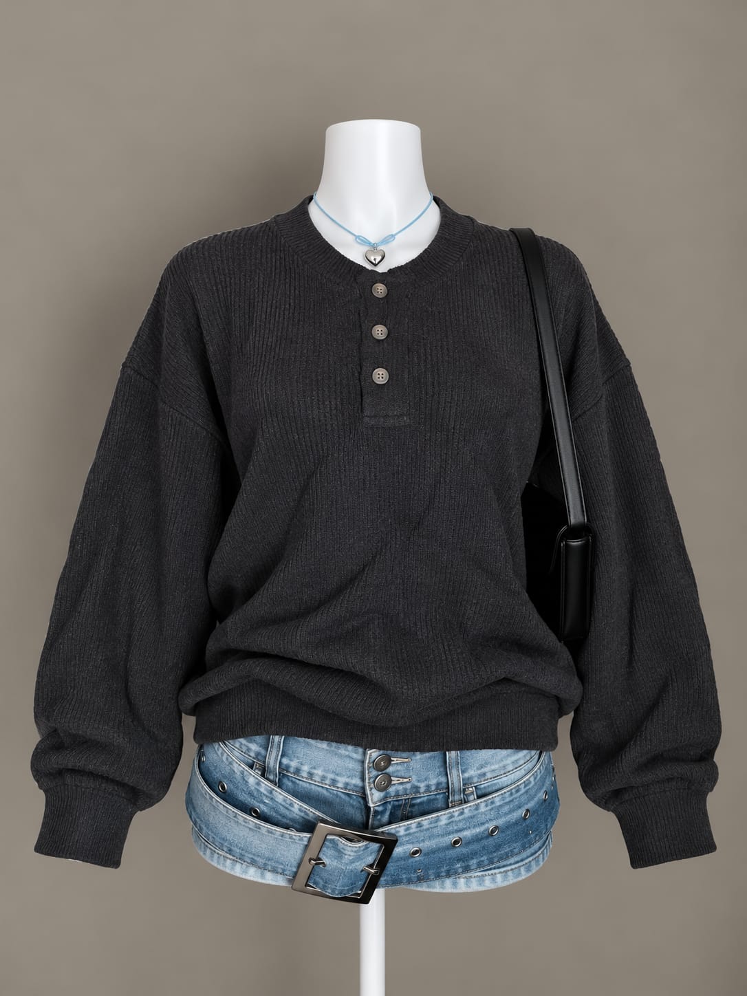 Charcoal Grey Sweater