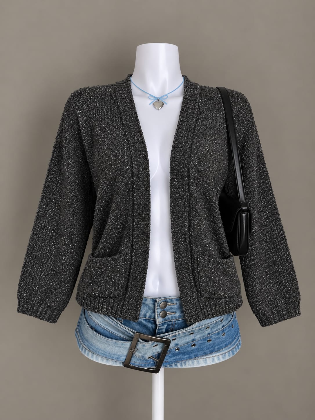 Charcoal Cardigan