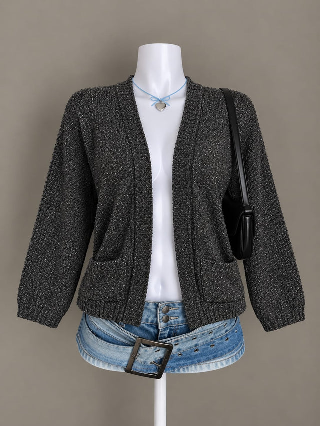 Charcoal Cardigan