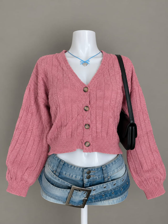 Pink Cardigan