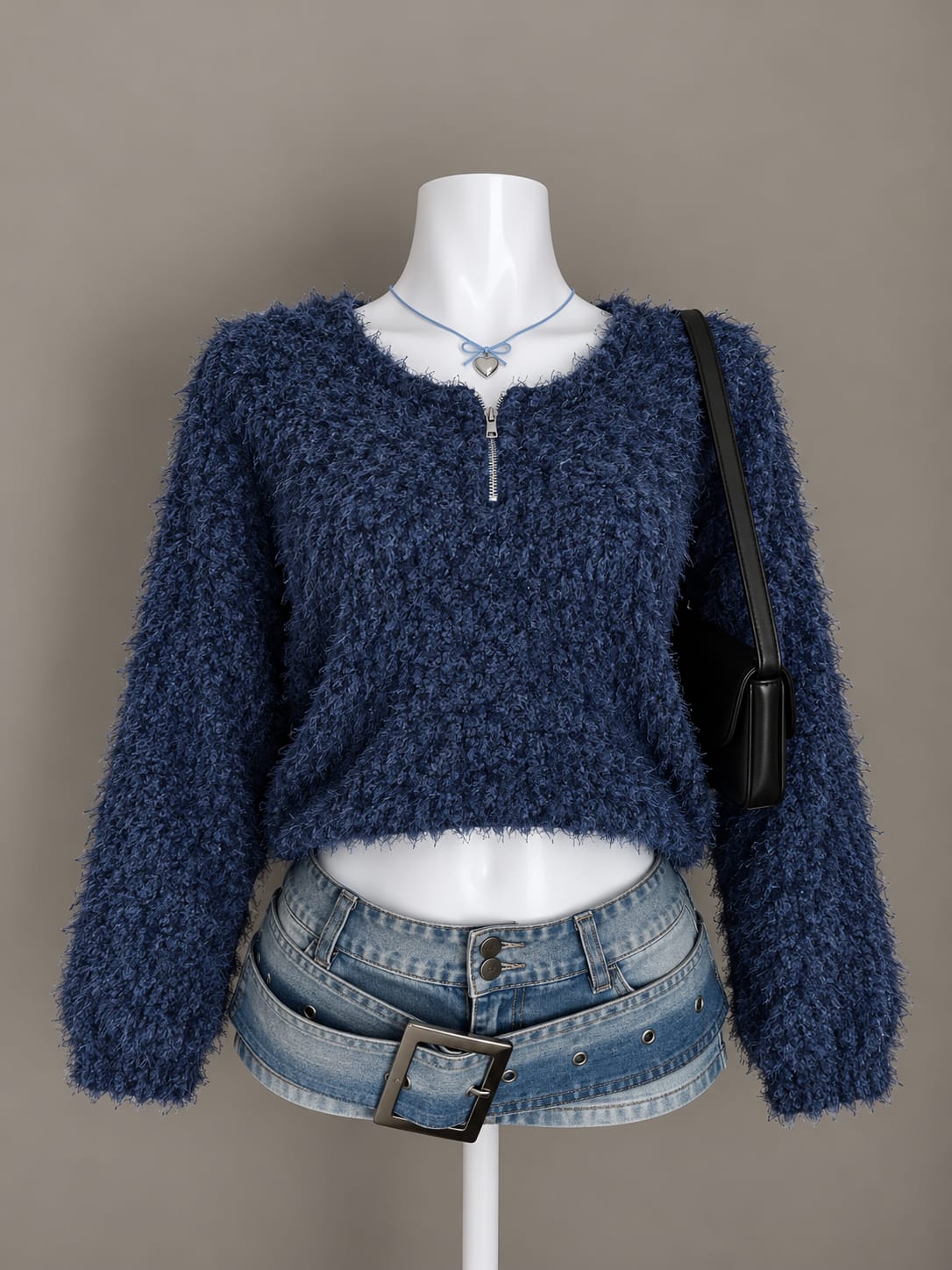 Navy Blue Sweater