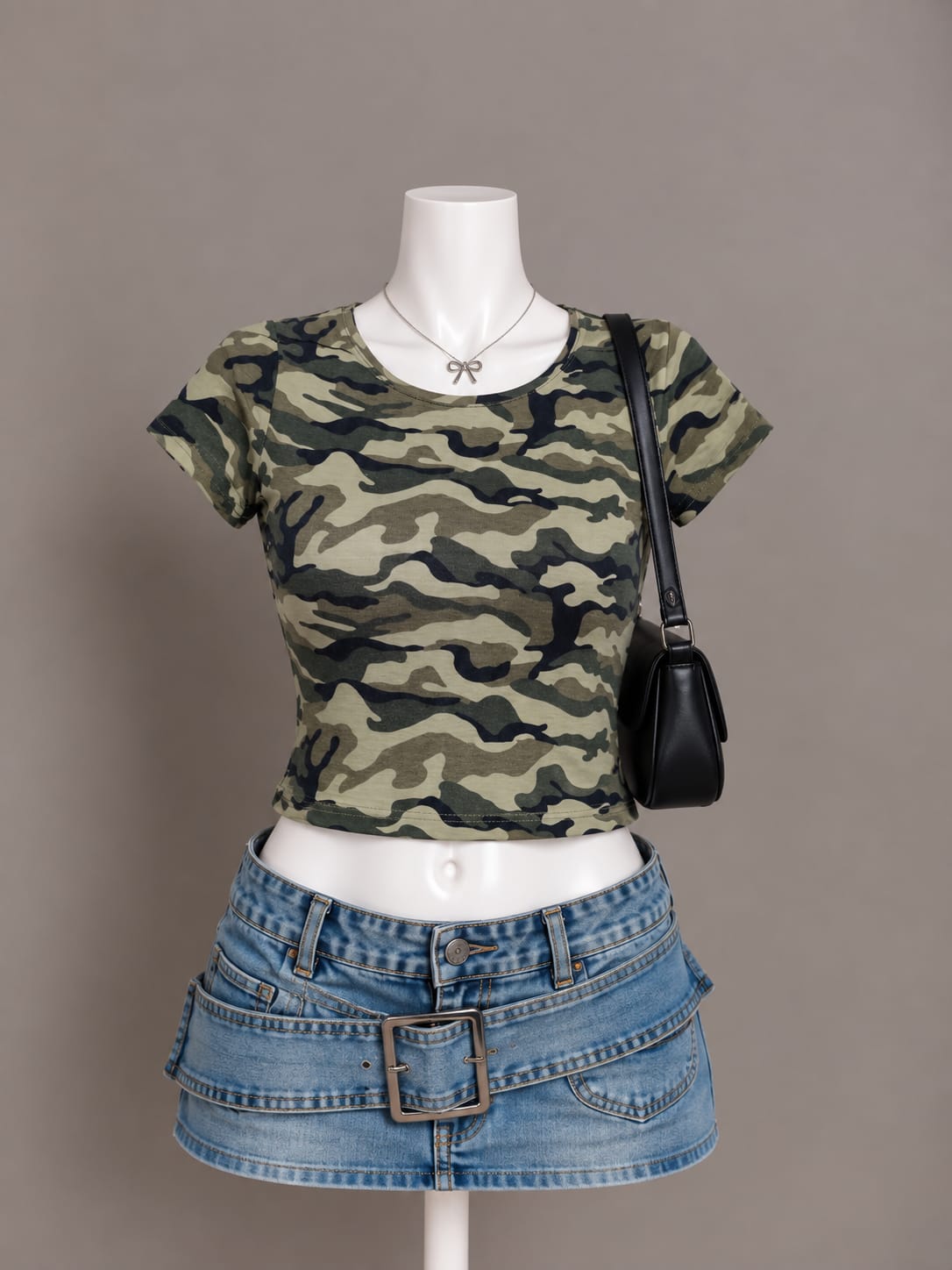 Camouflage Crop Top