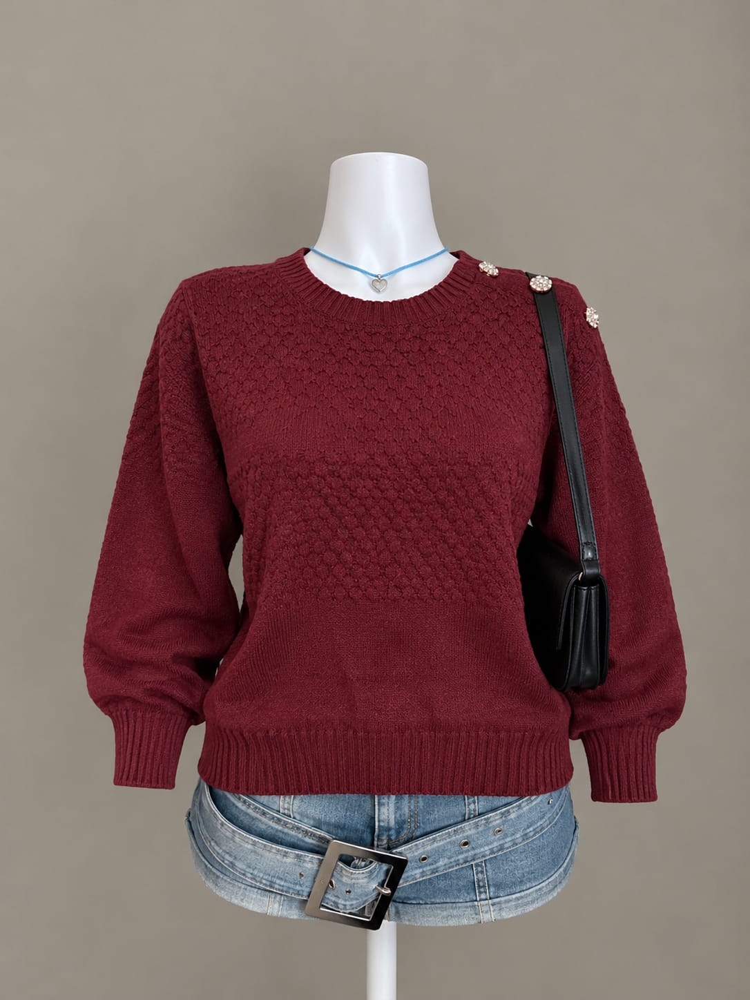 Maroon Sweater