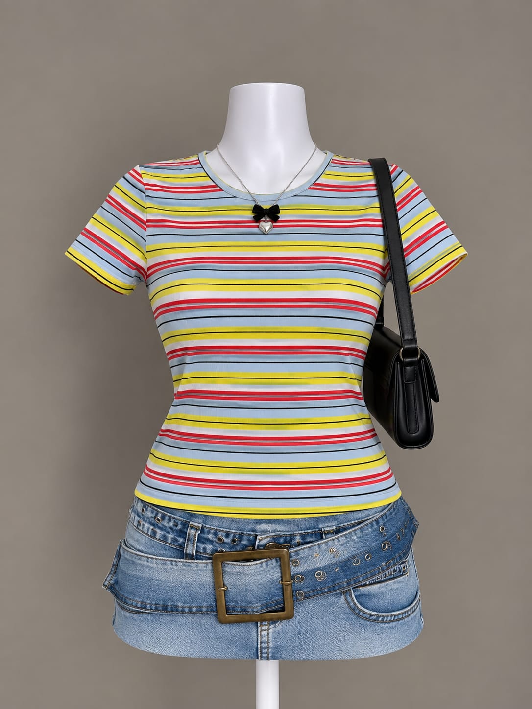 Multicolor Striped T-Shirt