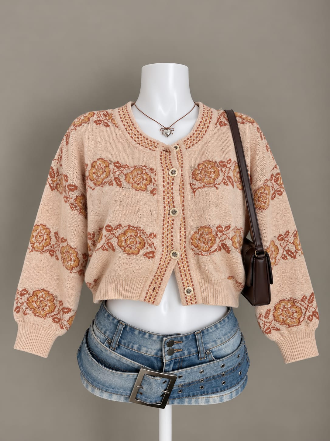 Peach Cardigan