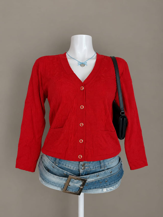 Red Cardigan