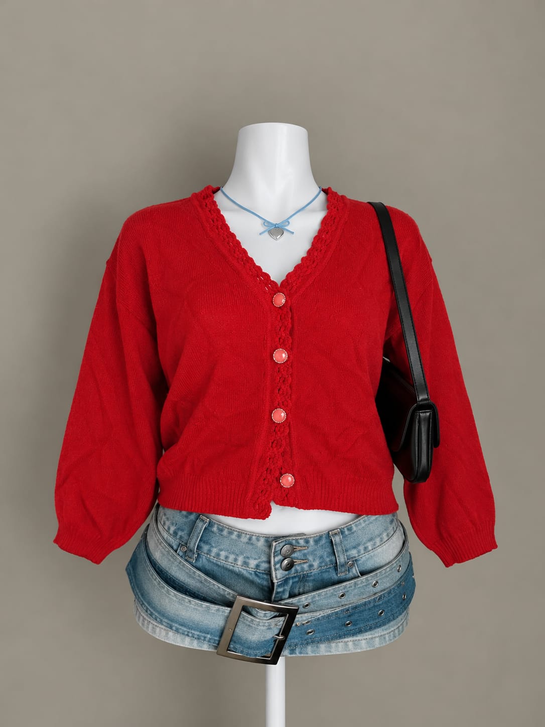 Red Cardigan