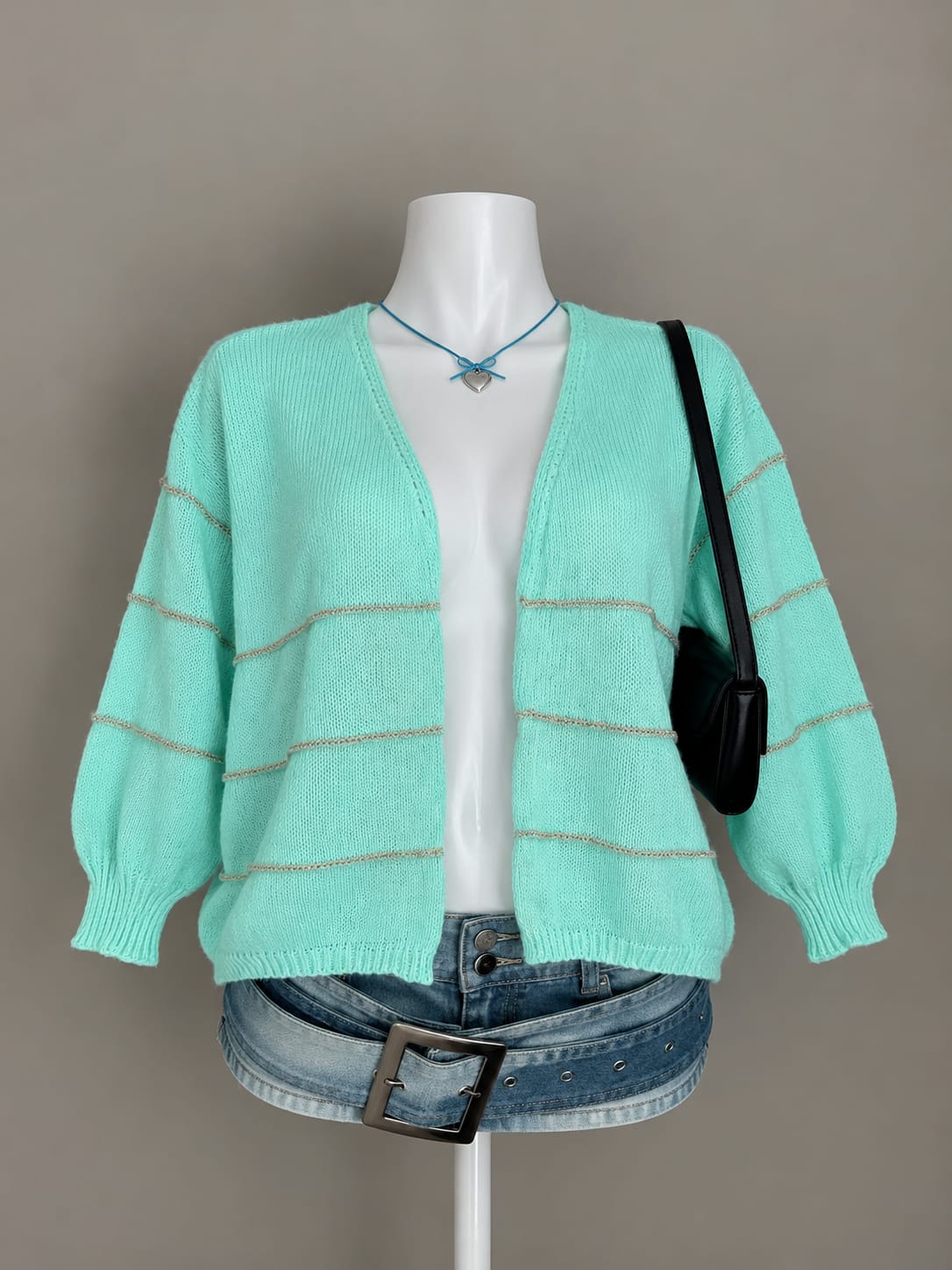 Mint Green Cardigan