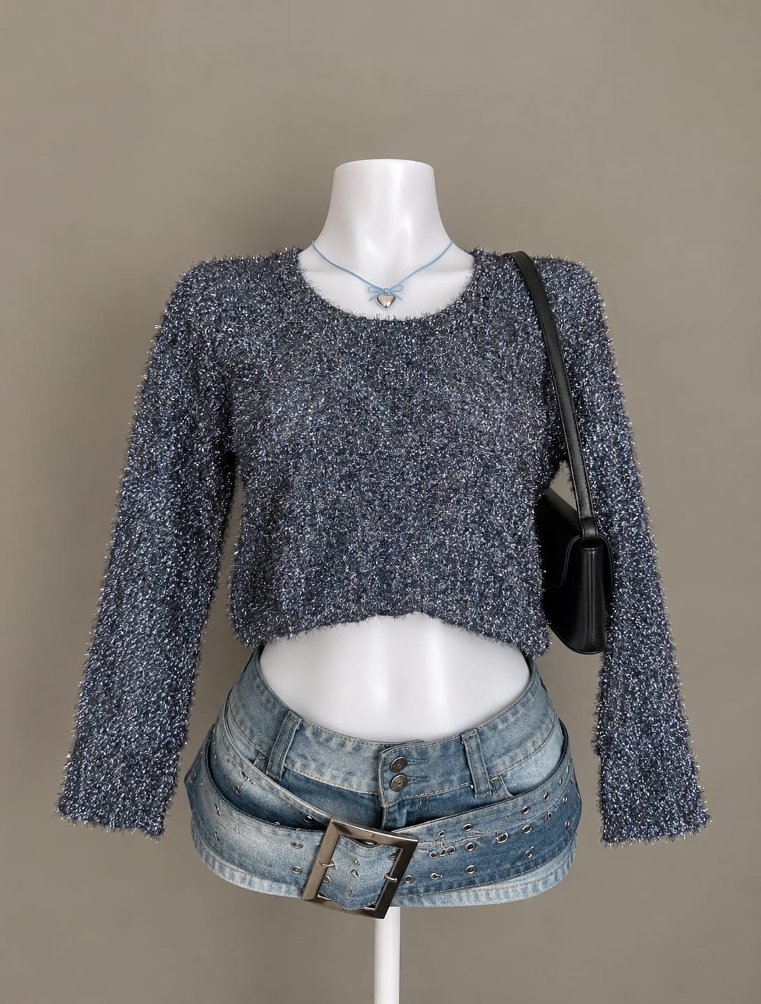 Navy Blue Sweater