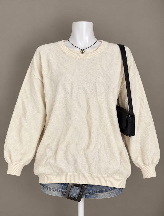 Cream Sweater